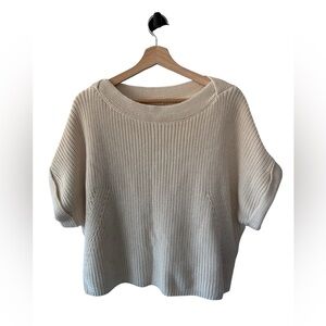Brochu Walker Cream Knit Sweater